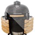 KAMADO BONO Grande Ceramic Grill 23" s kolicima, crni